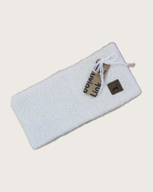 Alpaca Headband, ivory