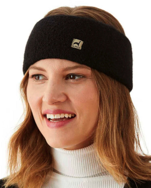 Alpaca Headband, black