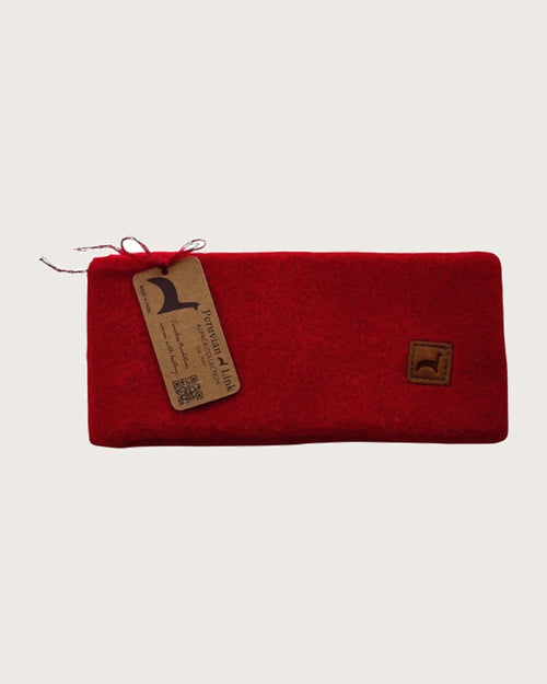 Alpaca Headband, red