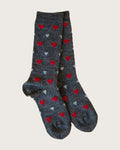Alpaca Heart Socks